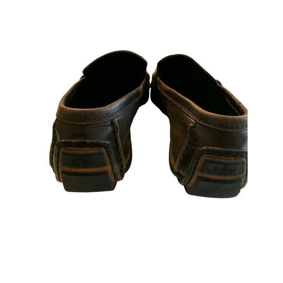 Gucci Horsebit brown leather loafers slip on men\'s size 10.5 main image 13